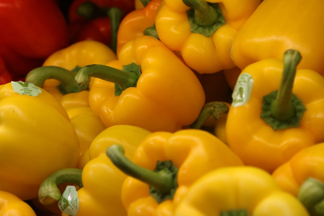Photo Yellow peppers